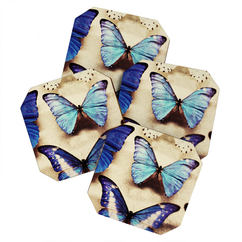 Chelsea Victoria Blue Jeans Coaster Set