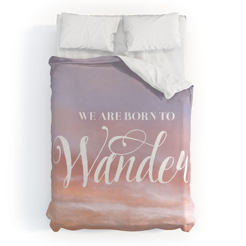 Chelsea Victoria Born to Wander Duvet Cover