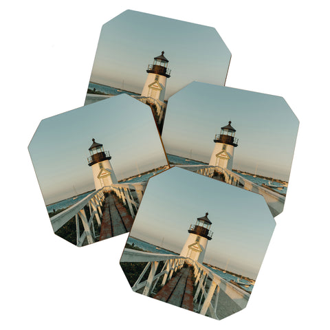 Chelsea Victoria Brant Point at Golden Hour Coaster Set