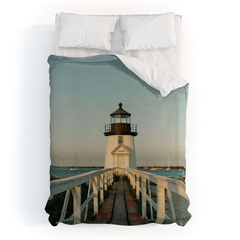 Chelsea Victoria Brant Point at Golden Hour Duvet Cover
