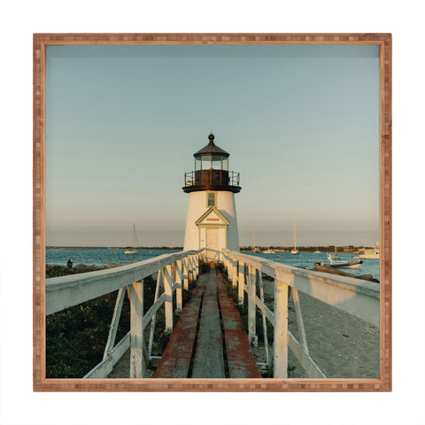 Chelsea Victoria Brant Point at Golden Hour Square Tray