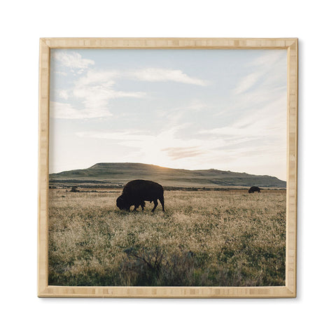 Chelsea Victoria Buffalo Sunset Framed Wall Art