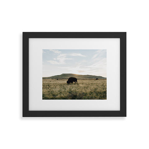 Chelsea Victoria Buffalo Sunset Framed Art Print