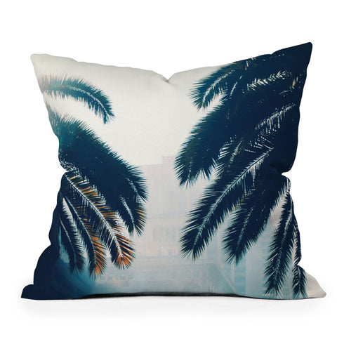 Chelsea Victoria California Blue Outdoor Throw Pillow