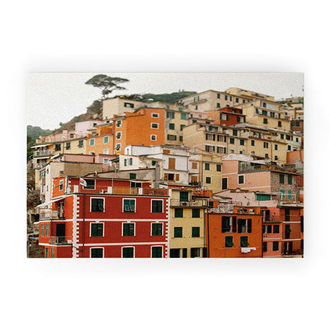 Chelsea Victoria Cinque Terre Pastel Welcome Mat