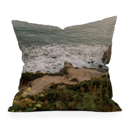 Chelsea Victoria Coastal Cali Vibes Outdoor Throw Pillow