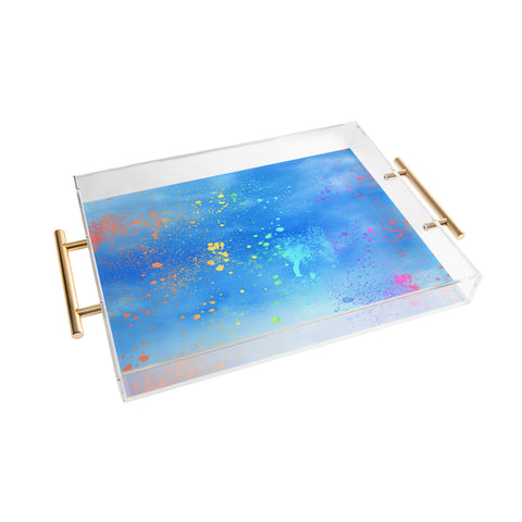 Chelsea Victoria Color Confetti Acrylic Tray