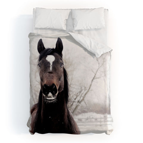Chelsea Victoria Dark Horse Duvet Cover