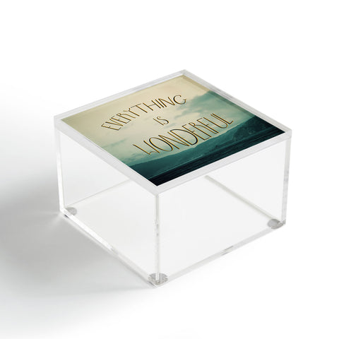 Chelsea Victoria Everything Is Wonderful Acrylic Box