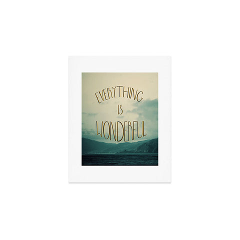 Chelsea Victoria Everything Is Wonderful Art Print