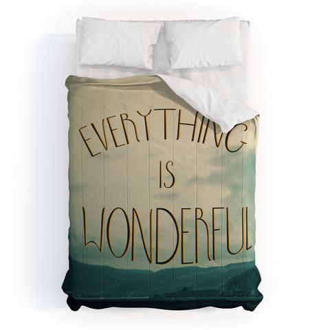 Chelsea Victoria Everything Is Wonderful Comforter