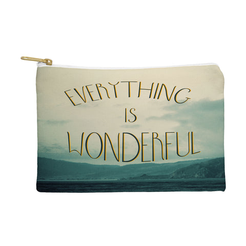 Chelsea Victoria Everything Is Wonderful Pouch