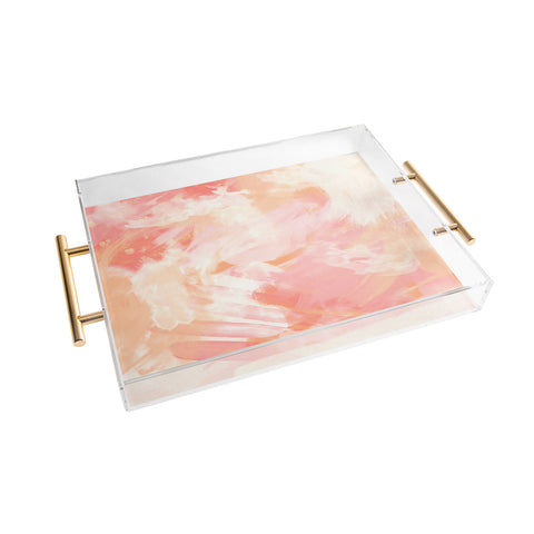 Chelsea Victoria Flamingo Watercolor Acrylic Tray