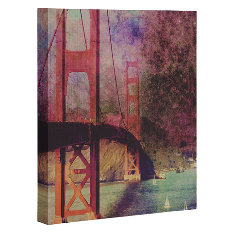 Chelsea Victoria Golden Gate Stars Art Canvas