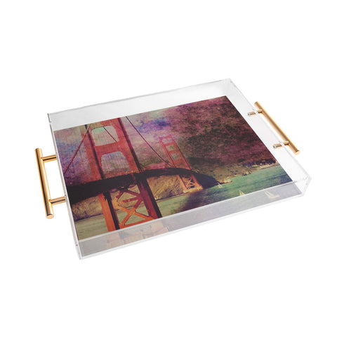 Chelsea Victoria Golden Gate Stars Acrylic Tray