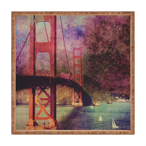 Chelsea Victoria Golden Gate Stars Square Tray