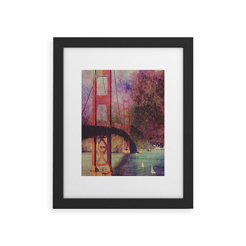 Chelsea Victoria Golden Gate Stars Framed Art Print