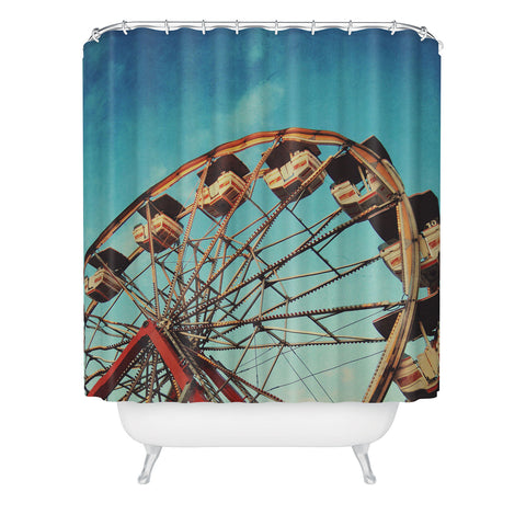 Chelsea Victoria Lets go to the stars Shower Curtain