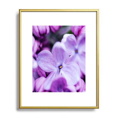 Chelsea Victoria Lilac Lilac Metal Framed Art Print