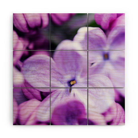 Chelsea Victoria Lilac Lilac Wood Wall Mural