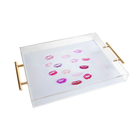 Chelsea Victoria Lip Service Acrylic Tray