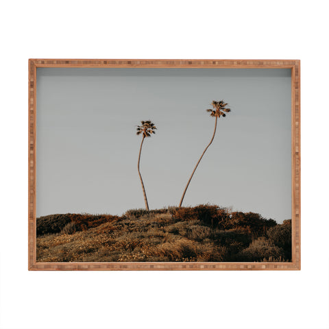 Chelsea Victoria Malibu Palm Tree Pair Rectangular Tray