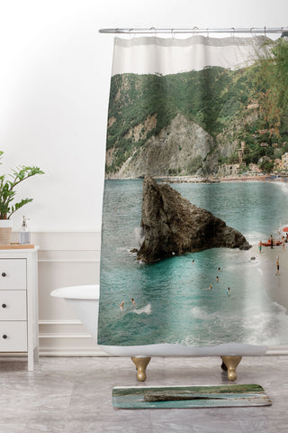 Chelsea Victoria Monterosso Shower Curtain And Mat