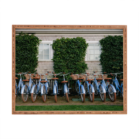 Chelsea Victoria Nantucket Bike Path Rectangular Tray