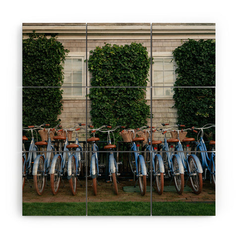Chelsea Victoria Nantucket Bike Path Wood Wall Mural