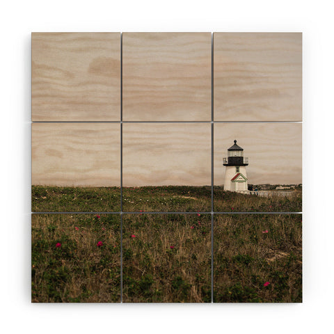 Chelsea Victoria Nantucket Lighthouse Wood Wall Mural