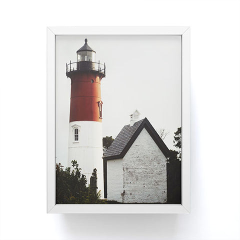 Chelsea Victoria Nauset Beach Lighthouse No 2 Framed Mini Art Print
