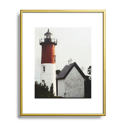 Chelsea Victoria Nauset Beach Lighthouse No 2 Metal Framed Art Print