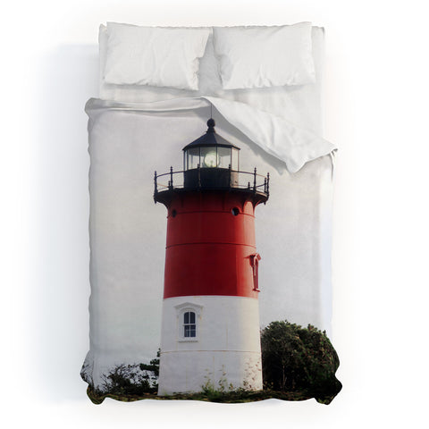 Chelsea Victoria Nauset Beach Lighthouse No 3 Duvet Cover