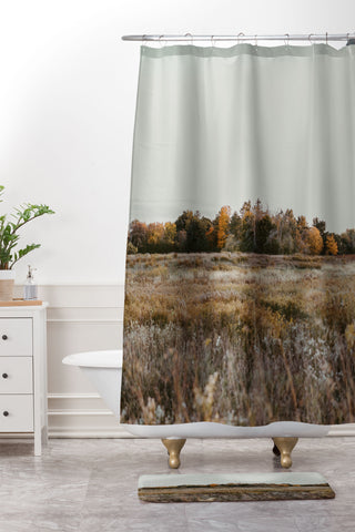 Chelsea Victoria New England Shower Curtain And Mat