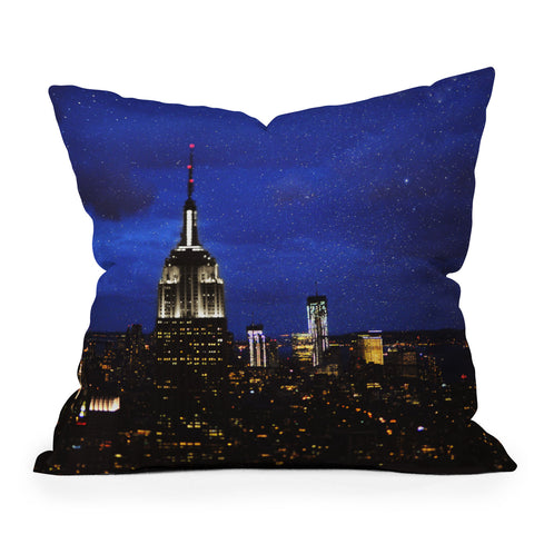 Chelsea Victoria New York I Love You Again Outdoor Throw Pillow