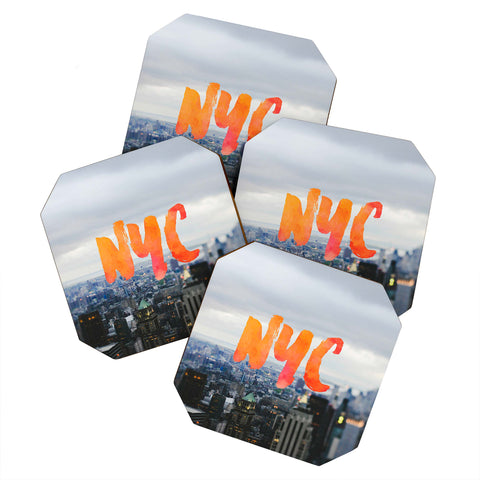 Chelsea Victoria Nyc Skyline Coaster Set