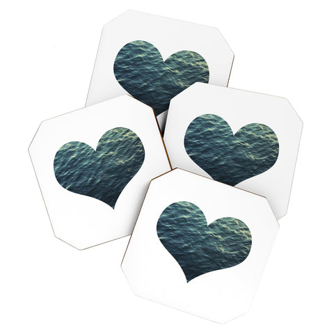 Chelsea Victoria Ocean Heart No 2 Coaster Set