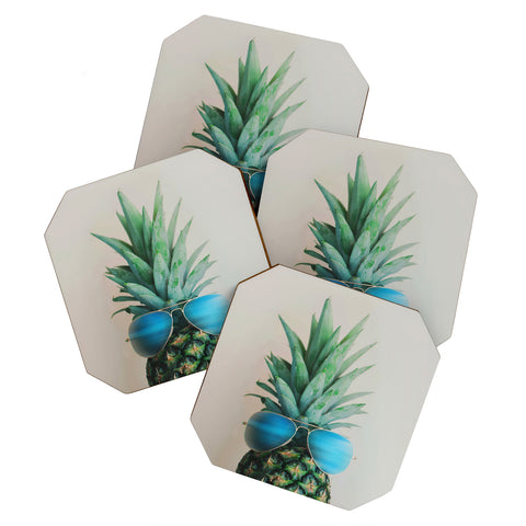 Chelsea Victoria Pineapple In Paradise Coaster Set