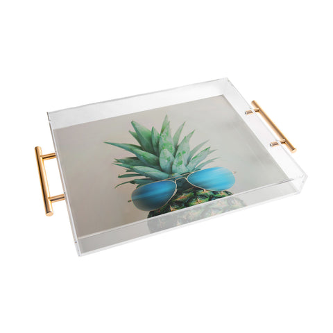 Chelsea Victoria Pineapple In Paradise Acrylic Tray