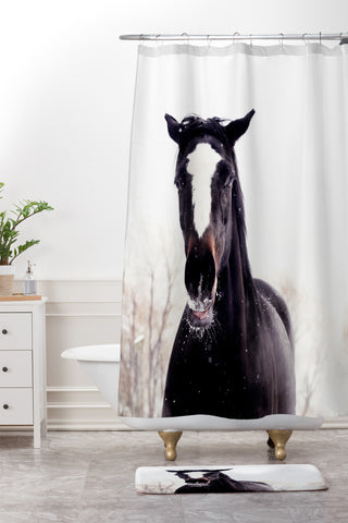 Chelsea Victoria Piper Shower Curtain And Mat