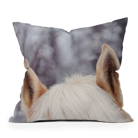 Chelsea Victoria Pony Baby Outdoor Throw Pillow