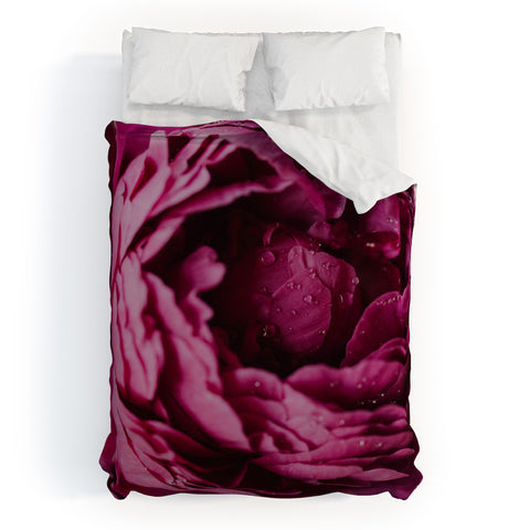 Chelsea Victoria Rain and The Peony Duvet Cover