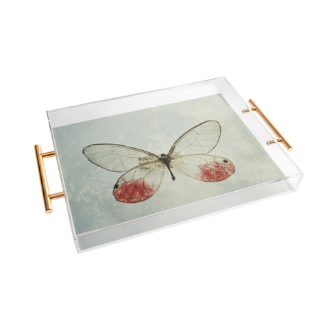 Chelsea Victoria Shades Of Butterfly Acrylic Tray