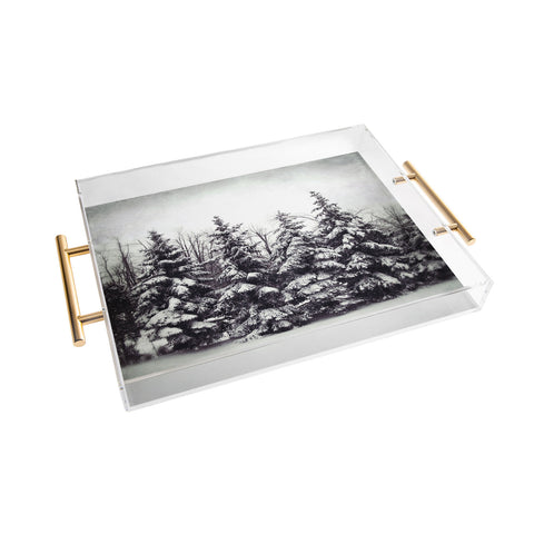 Chelsea Victoria Snow and Pines Acrylic Tray