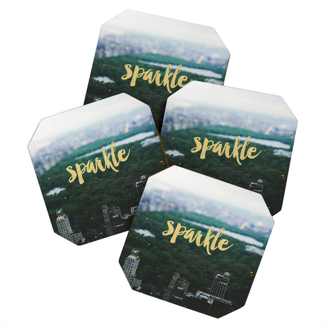 Chelsea Victoria sparkle manhattan Coaster Set