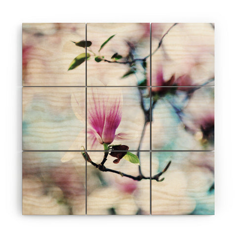 Chelsea Victoria Spring In Bloom Wood Wall Mural