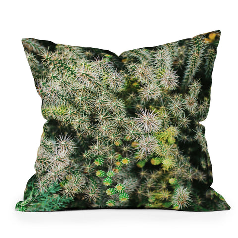 Chelsea Victoria The Cactus Outdoor Throw Pillow