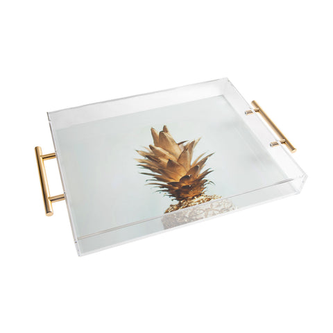 Chelsea Victoria The Gold Pineapple Acrylic Tray