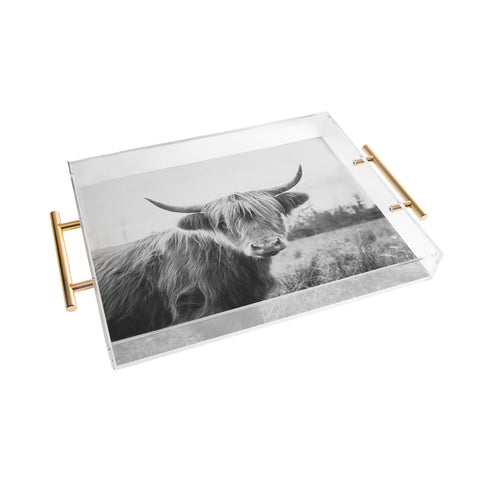 Chelsea Victoria The Highland Cow Acrylic Tray