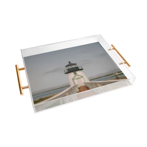 Chelsea Victoria The Lighthouse in Nantucket Acrylic Tray